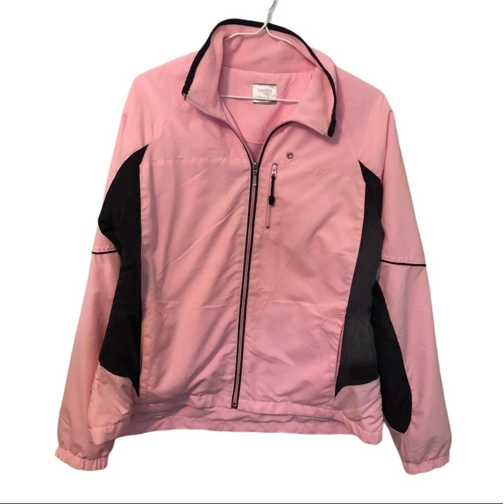 Danskin Pink Jacket with Gray accents.